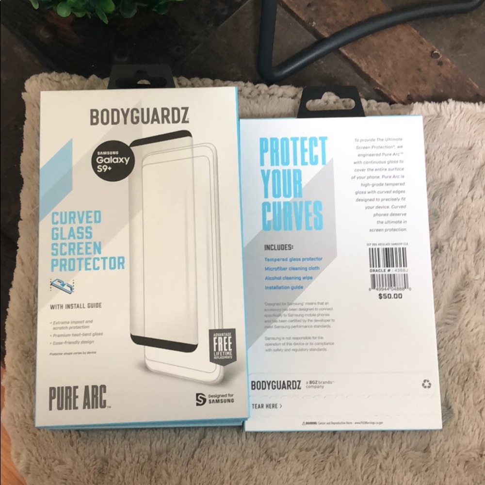 BodyGuardZ Tempered Glass screen protectors